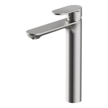 Cersanit S951-335 - Смеситель для умывальника CREA 27,4 см никель
