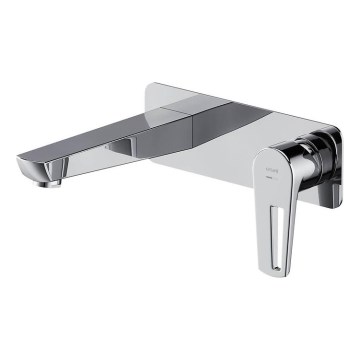 Cersanit S951-357 - Змішувач для ванни для прихованої інсталяції MILLE глянцевий хром + відведення