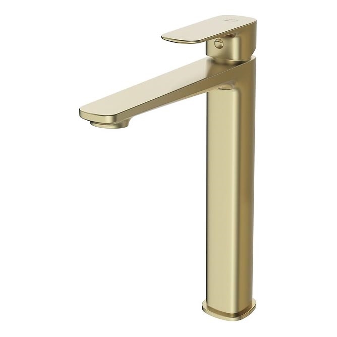 Cersanit S951-393 - Змішувач для умивальника LARGA 29,5 см золотий