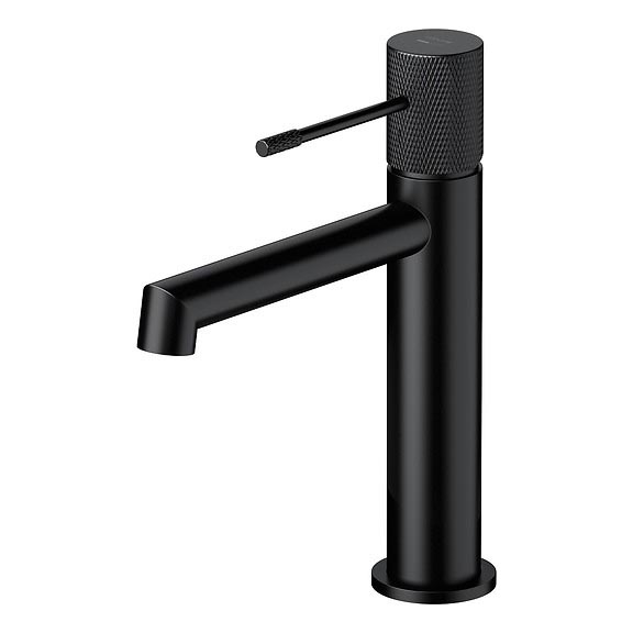 Cersanit S951-595 - Смеситель для умывальника ZEN 20 см черный