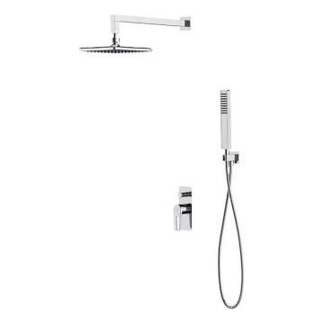 Cersanit S952-012 - Душевой комплект с встроенным смесителем MILLE, блестящий хром