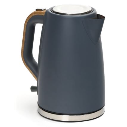 Чайник 1,7 л. 2400W/230V нержавеющая сталь/серый