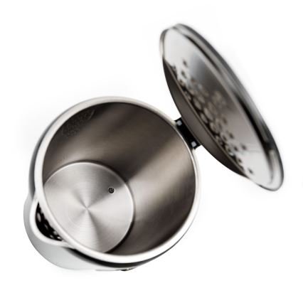 Чайник з РК-дисплеєм 1,7 л 2200W/230V сірий + дорожня чашка 450 мл