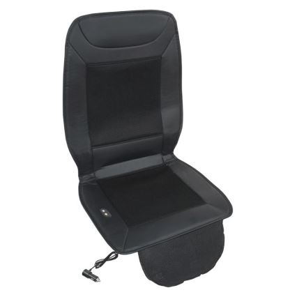 Чехол на сиденье с подогревом и вентиляцией 18W/12V черный