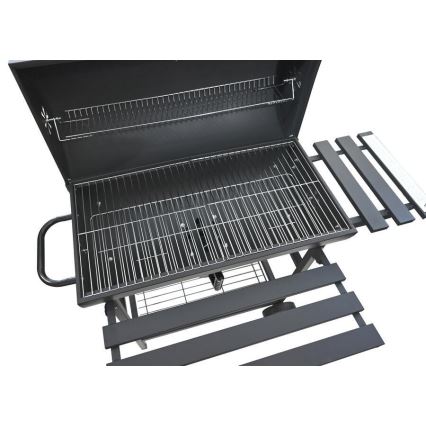 Чёрный угольный гриль
