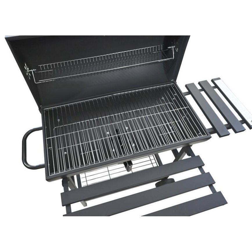 Чёрный угольный гриль