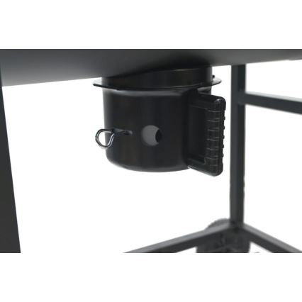 Чёрный угольный гриль