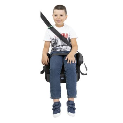 Chicco - Автокрісло-бустер QUASAR FIX i-Size (126-150 см) чорний/сірий
