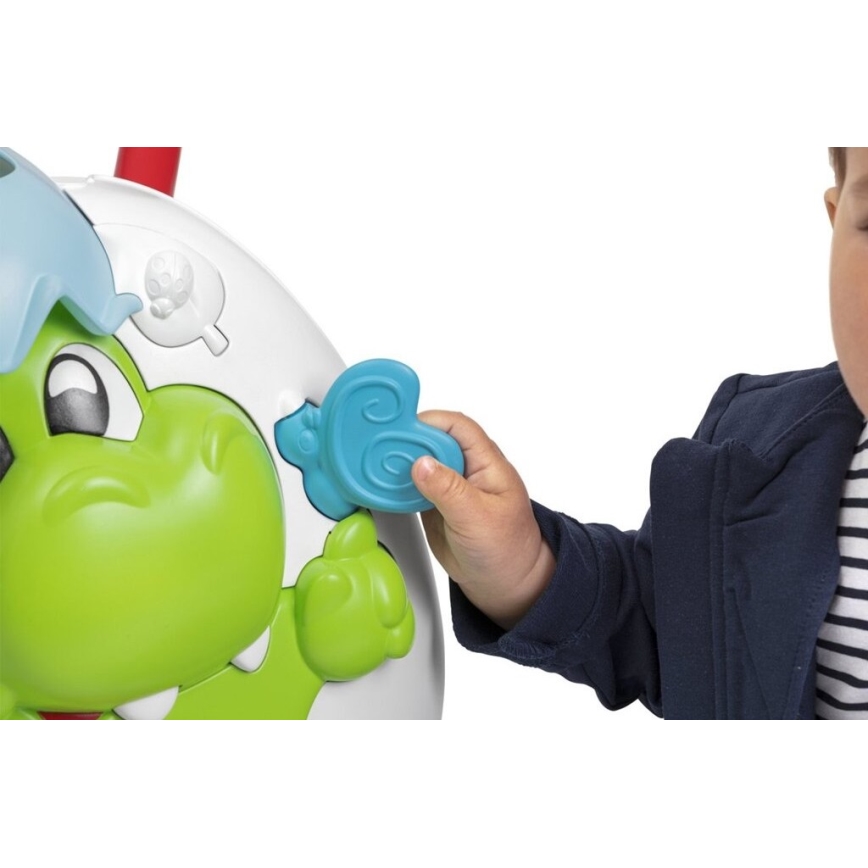 Chicco - Ходунки з ігровою панеллю і звуком 2в1 DINO 2xAA