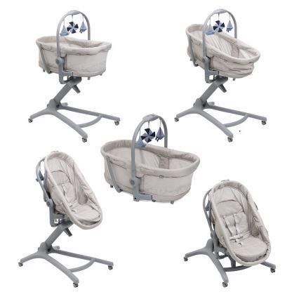 Chicco - Детская кроватка 5в1 BABY HUG PRO бежевый