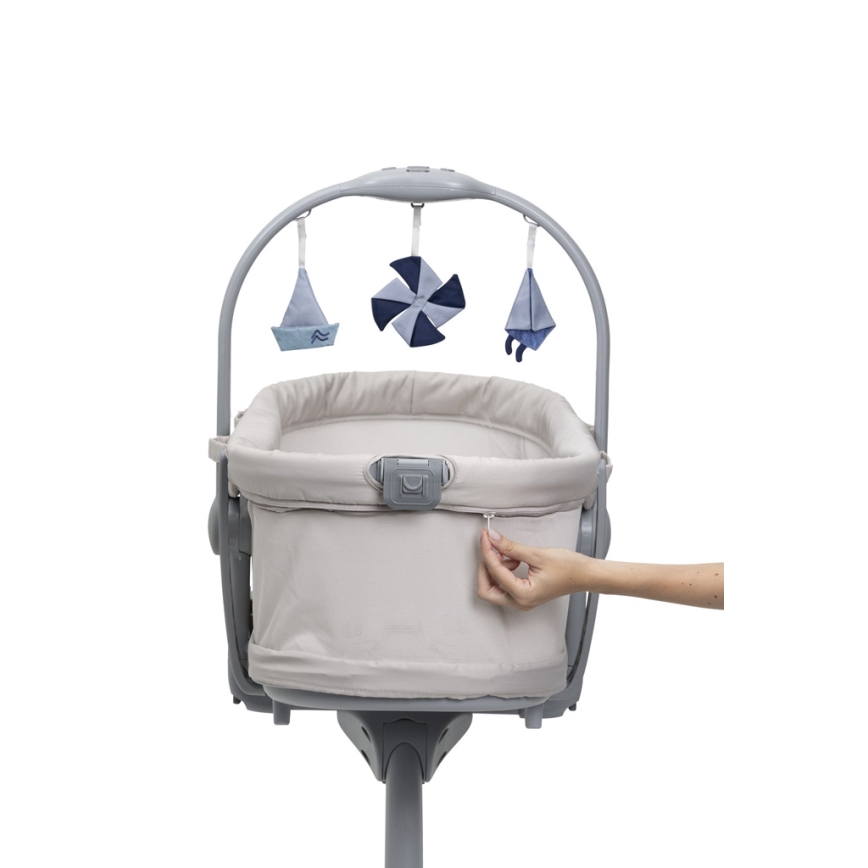 Chicco - Детская кроватка 5в1 BABY HUG PRO бежевый