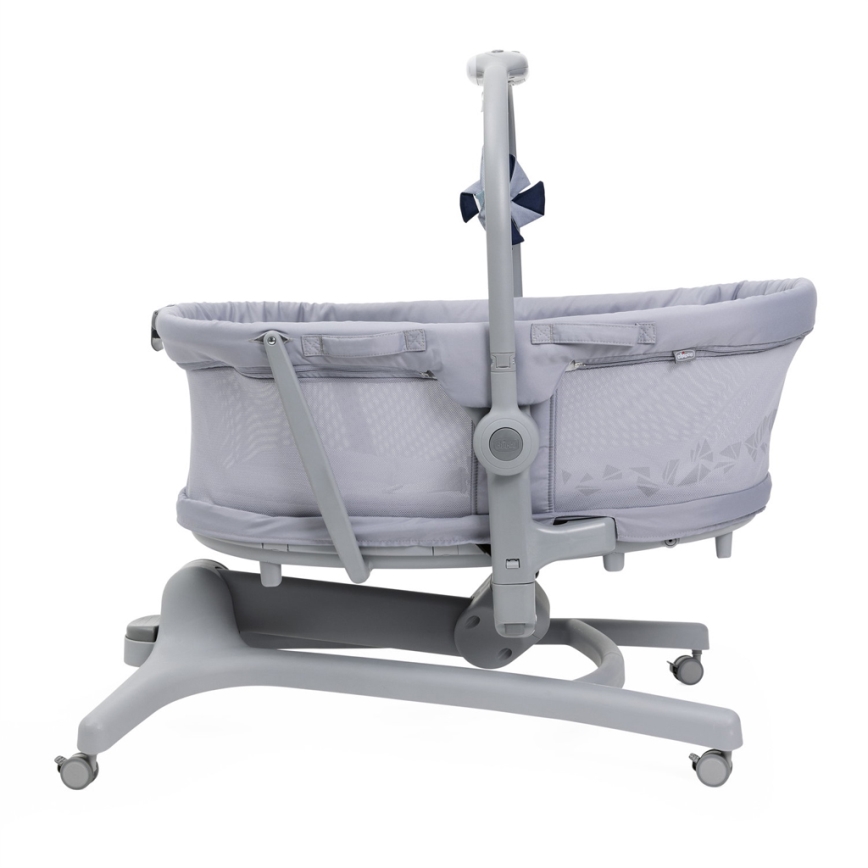Chicco - Детская кроватка 5в1 BABY HUG PRO серый
