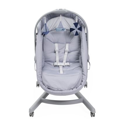 Chicco - Детская кроватка 5в1 BABY HUG PRO серый