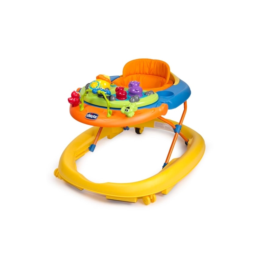Chicco - Детские ходунки WALKY TALKY 2xAA желтый/синий