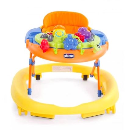 Chicco - Детские ходунки WALKY TALKY 2xAA желтый/синий