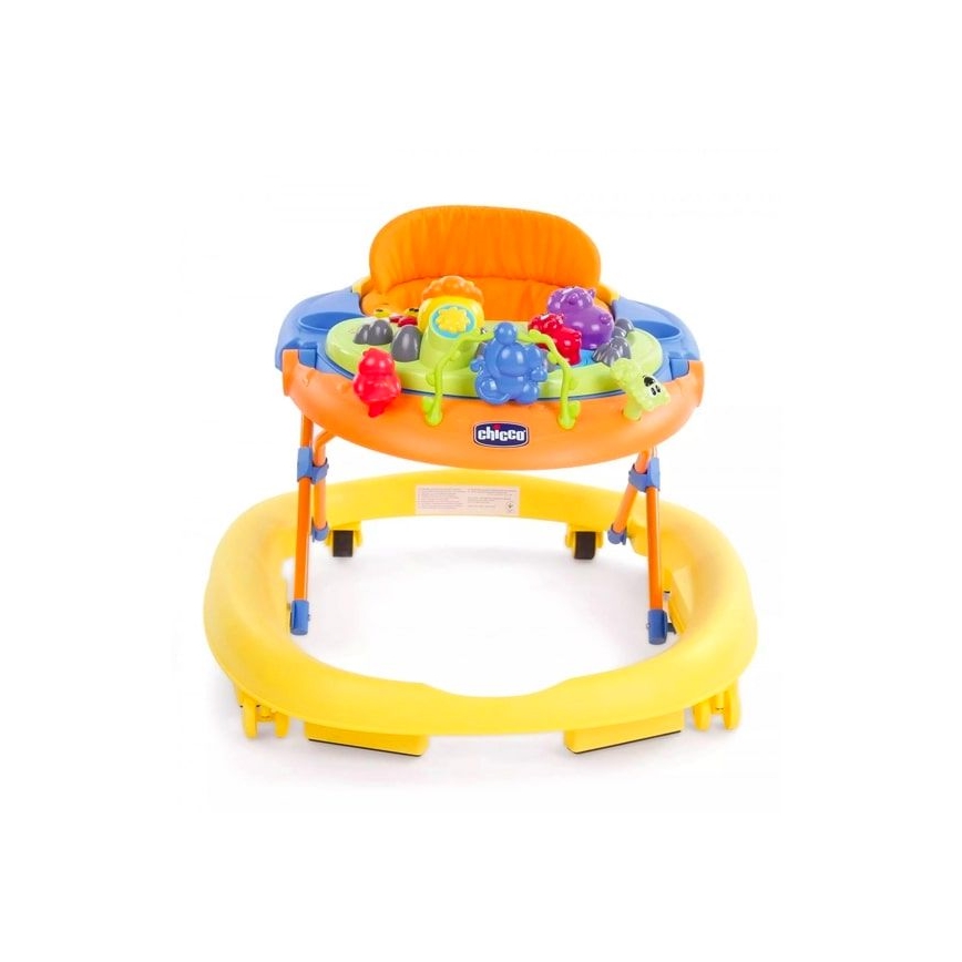 Chicco - Детские ходунки WALKY TALKY 2xAA желтый/синий