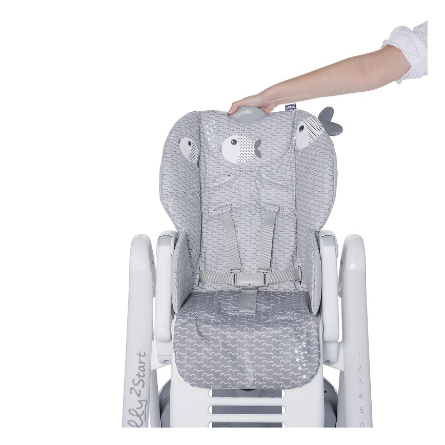 Chicco - Детский обеденный стул Polly2Start - Dots