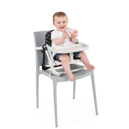 Chicco - Детский портативный стульчик для кормления CHAIRY черный