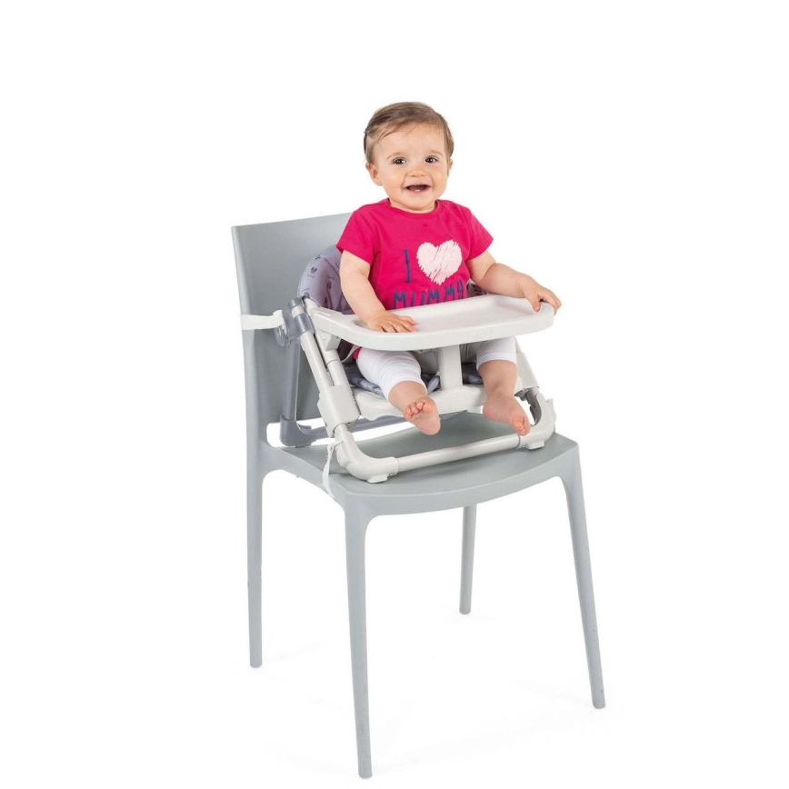 Chicco - Детский портативный стульчик для кормления CHAIRY синий