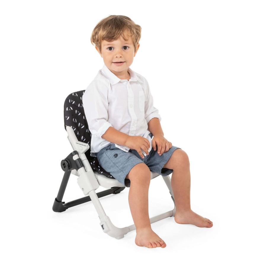 Chicco - Детский портативный стульчик для кормления CHAIRY черный