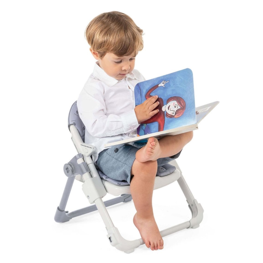 Chicco - Детский портативный стульчик для кормления CHAIRY синий