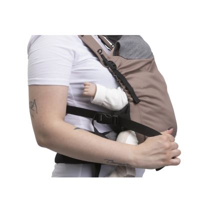 Chicco - Детский рюкзак-кенгуру SKIN FIT коричневый