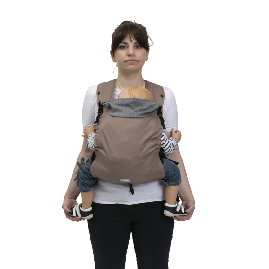 Chicco - Детский слинг SKIN FIT коричневый