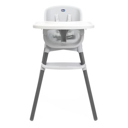 Chicco - Детский стульчик для кормления ZEST 3 в 1 белый/серый