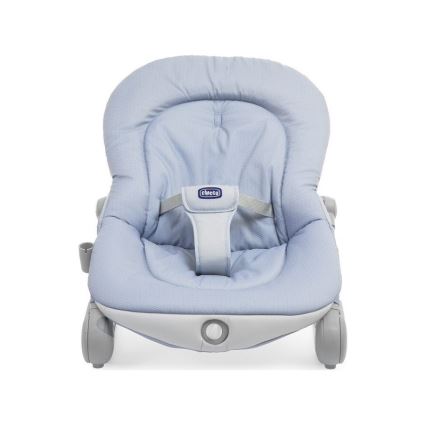 Chicco - Детское вибрирующее кресло-качалка с мелодией BALLOON Dots 2xAA + 1xLR20 синий