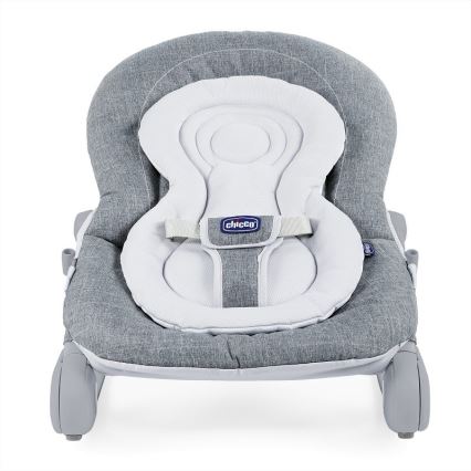 Chicco - Детское кресло-качалка HOOPLA серый/белый