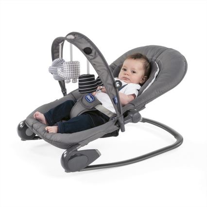 Chicco - Детское кресло-качалка HOOPLA темно-серый