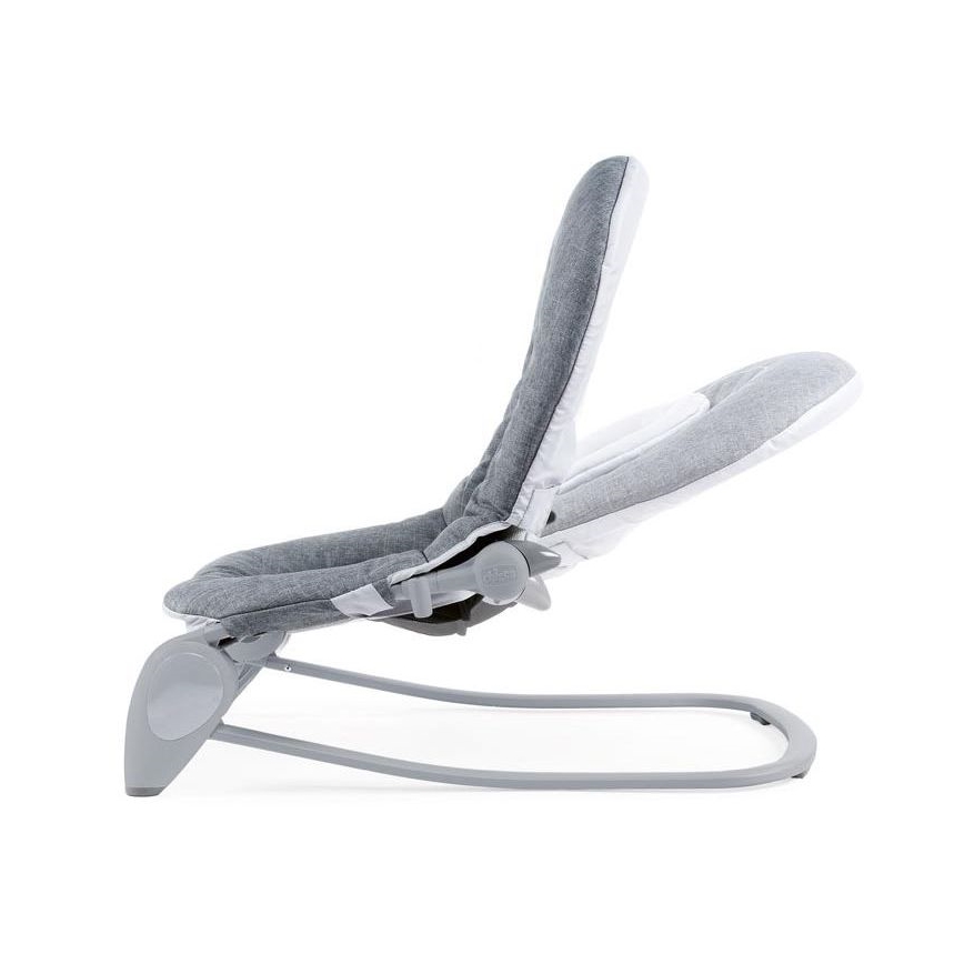 Chicco - Детское кресло-качалка HOOPLA серый/белый