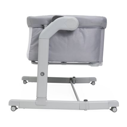 Chicco - Дитяче ліжечко 2в1 NEXT2ME MAGIC EVO світло-сірий