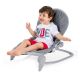 Chicco - Дитяче крісло-гойдалка HOOPLA сірий/білий