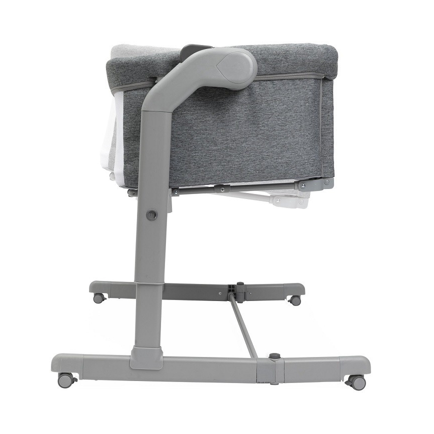 Chicco - Дитяче ліжечко 2в1 NEXT2ME MAGIC EVO темно-сіре