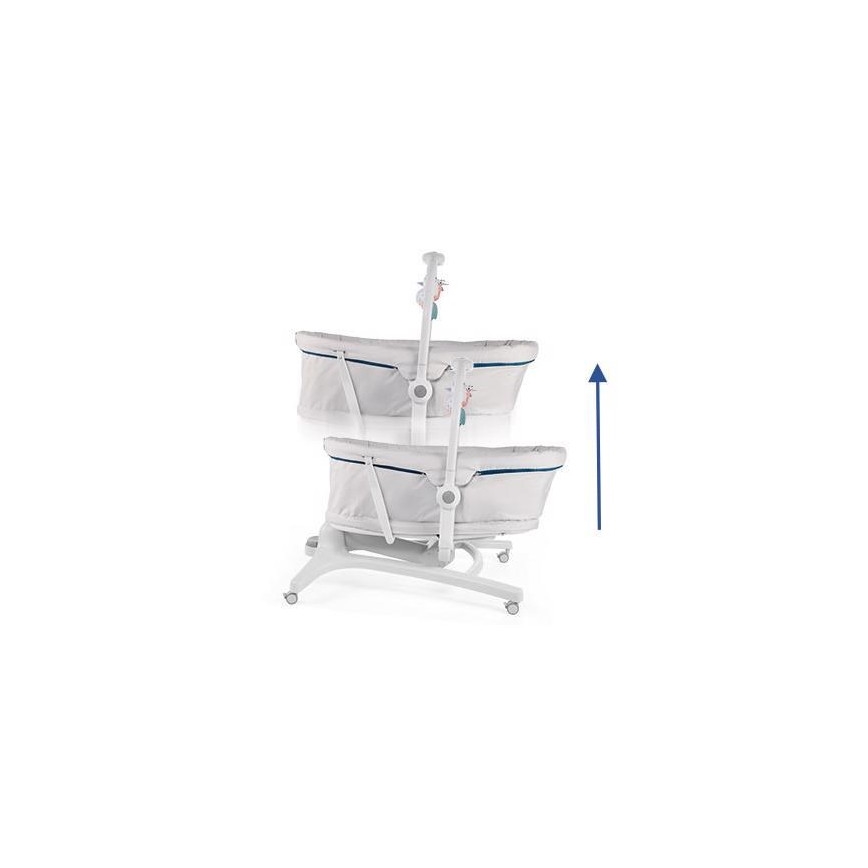 Chicco - Дитяче ліжечко 4в1 BABY HUG біле