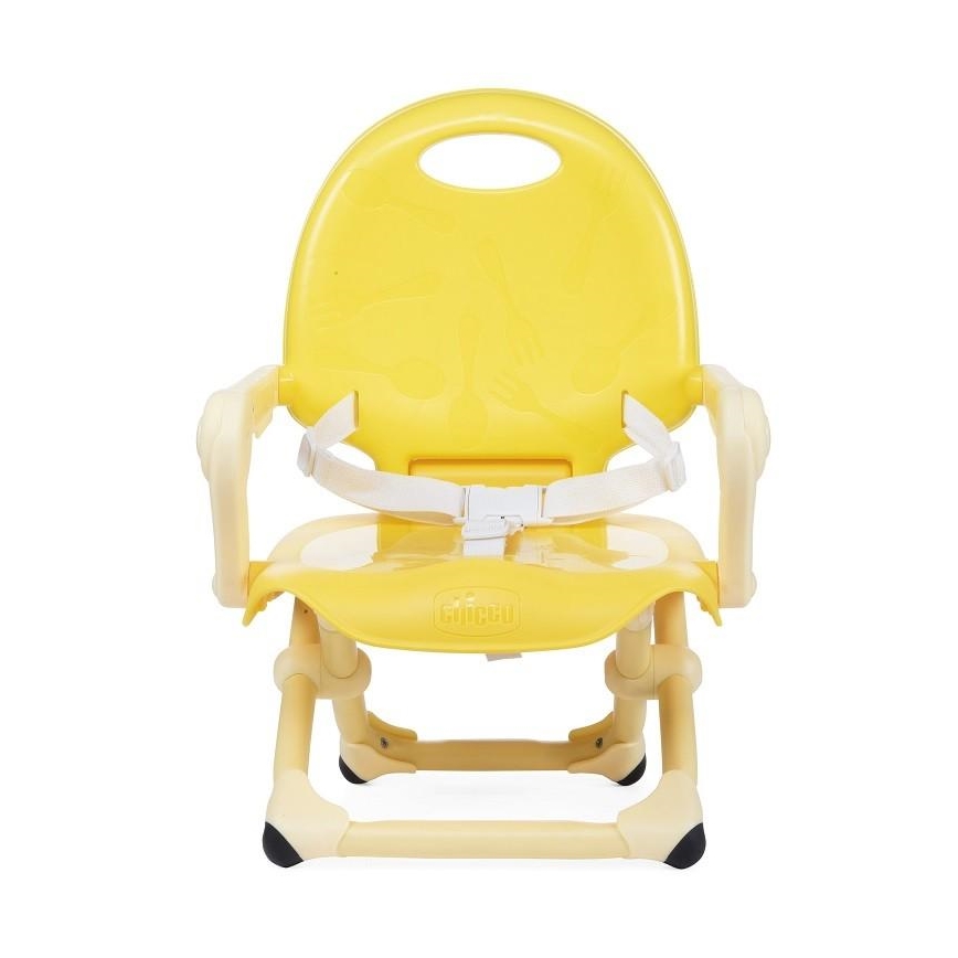 Chicco - Дитяче переносне сидіння для стільця POCKET SNACK жовтий