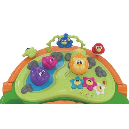 Chicco - Дитячі ходунки WALKY TALKY 2xAA жовтий/синій