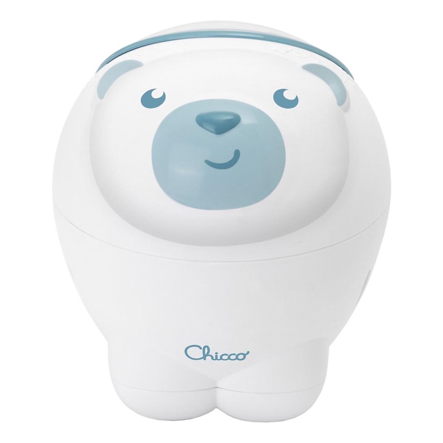 Chicco - Дитячий проектор 2в1 POLAR BEAR 3xAA синій