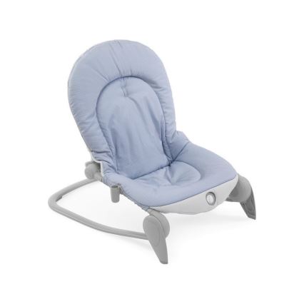 Chicco - Дитячий вібруючий шезлонг з мелодією BALLOON Dots 2xAA + 1xLR20 синій