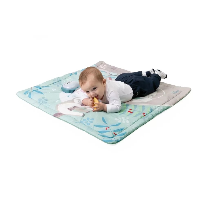 Chicco - Дитячий ігровий килимок 2в1 3xAAA сова
