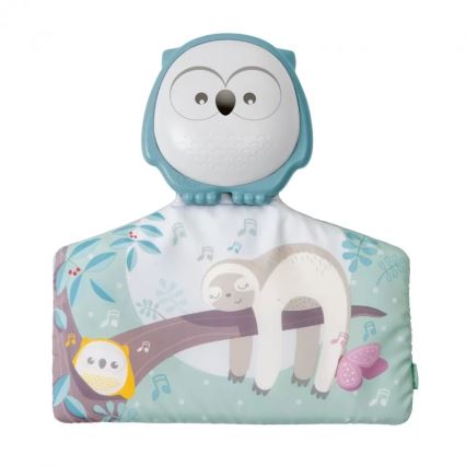 Chicco - Дитячий ігровий килимок 2в1 3xAAA сова