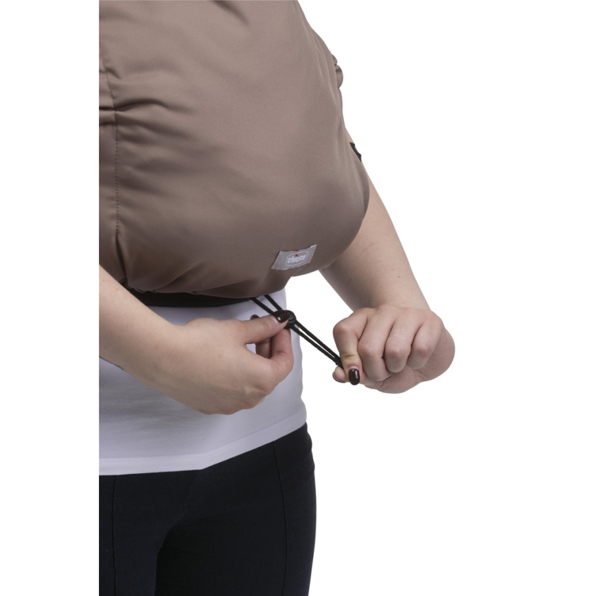 Chicco - Дитячий рюкзак-кенгуру SKIN FIT коричневий