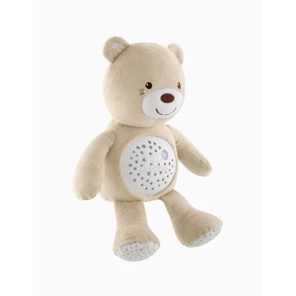 Chicco - Музыкальный проектор BABY BEAR 3xAAA бежевый