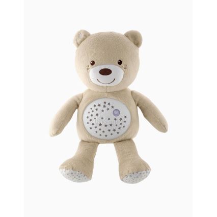 Chicco - Музыкальный проектор BABY BEAR 3xAAA бежевый