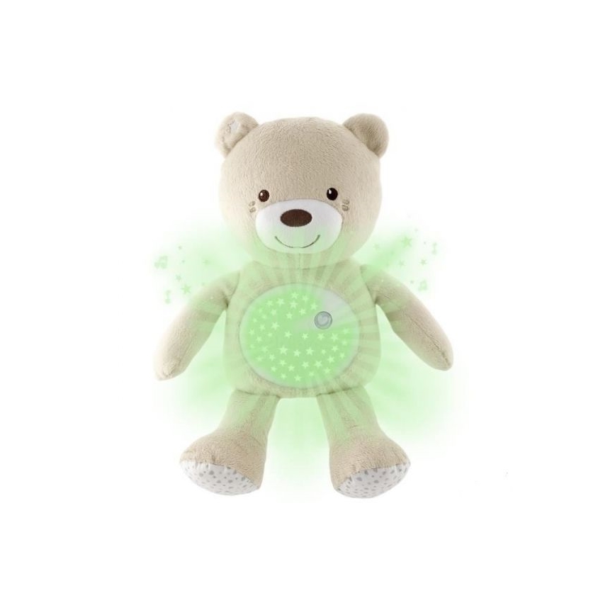 Chicco - Музыкальный проектор BABY BEAR 3xAAA бежевый