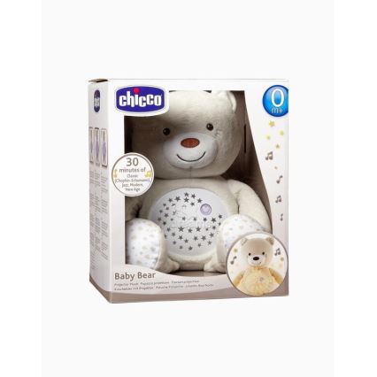 Chicco - Музыкальный проектор BABY BEAR 3xAAA бежевый
