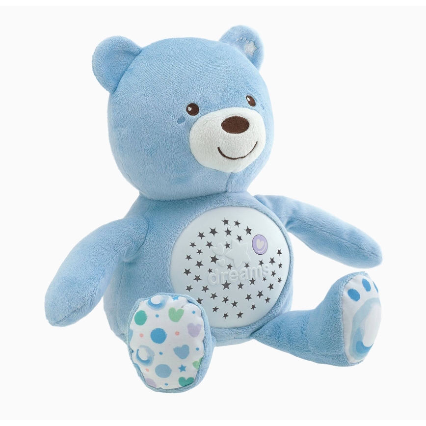 Chicco - Музыкальный проектор BABY BEAR 3xAAA синий