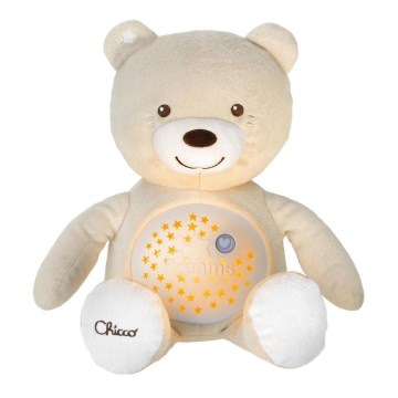 Chicco - Музыкальный проектор BABY BEAR 3xAAA бежевый