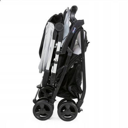 Chicco - Спортивна дитяча коляска для двійні OHLALA TWIN Silver Cat срібний
